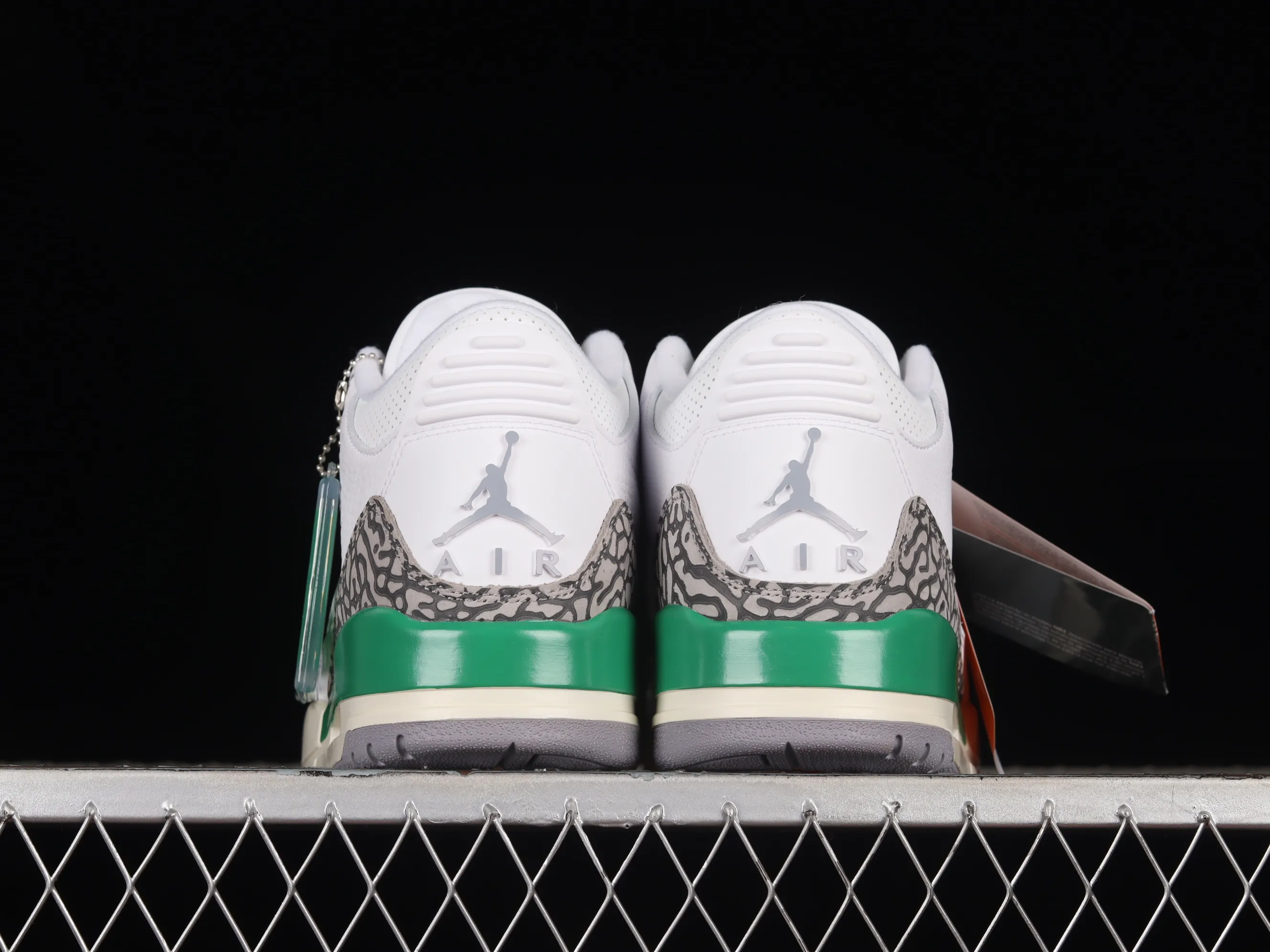 All categories Air Jordan Jordan series basketball shoes Air Jordan 3 foreign trade version Air Jordan 3 "Lucky Green" AJ3 Joe 3 green cement CK9246-136